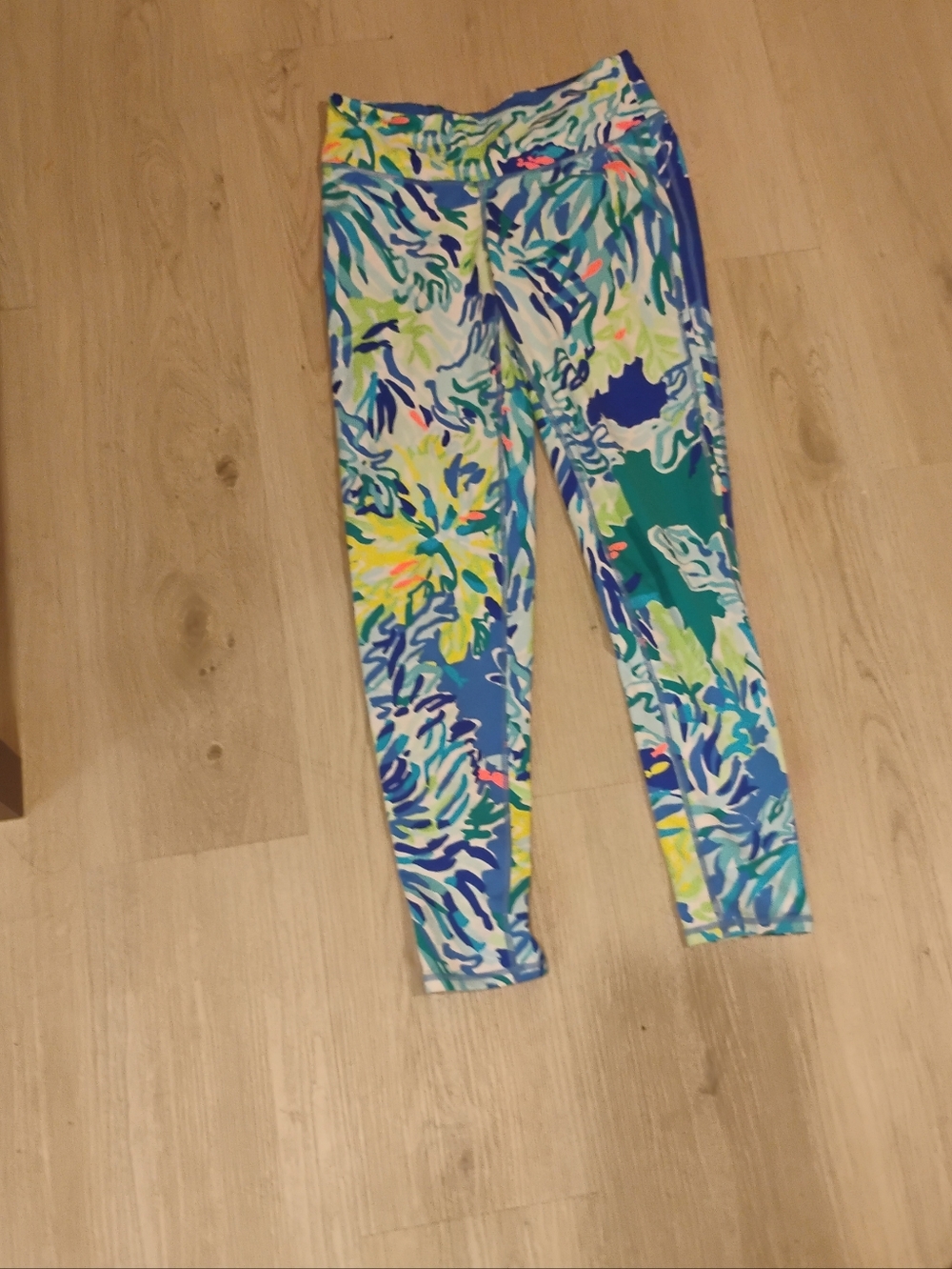 Lilly Pulitzer Womens Luxletic Weekender Leggings Tights Sz S